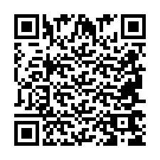 QR-code voor telefoonnummer +2694765637