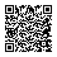 Código QR para número de teléfono +2694765663