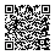 QR код за телефонен номер +2694765704