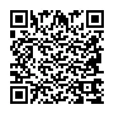 QR-code voor telefoonnummer +2694765706