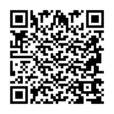 Código QR para número de telefone +2694765725