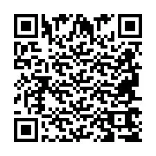 Código QR para número de teléfono +2694765727