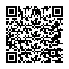 Código QR para número de teléfono +2694765749