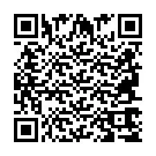 QR-код для номера телефона +2694765783