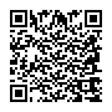 Codice QR per il numero di telefono +2694765784