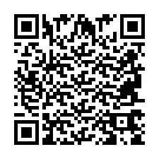 Codice QR per il numero di telefono +2694765807