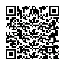 QR-код для номера телефона +2694765820