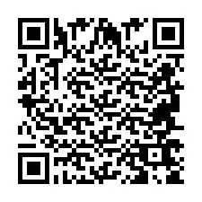 QR код за телефонен номер +2694765877