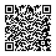 QR код за телефонен номер +2694765878