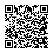 Codice QR per il numero di telefono +2694765944