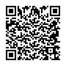 Codice QR per il numero di telefono +2694766036