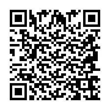 QR-koodi puhelinnumerolle +2694766158