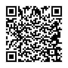 Código QR para número de telefone +2694766173