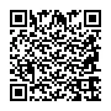 Código QR para número de telefone +2694766185