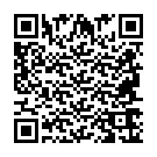 QR-code voor telefoonnummer +2694766197