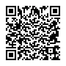 Codice QR per il numero di telefono +2694766207