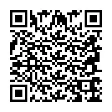 QR-code voor telefoonnummer +2694766210