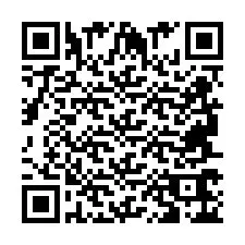 Código QR para número de teléfono +2694766217