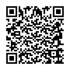 QR-code voor telefoonnummer +2694766220