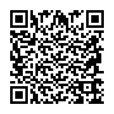 Codice QR per il numero di telefono +2694766221