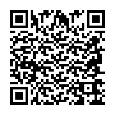 QR-code voor telefoonnummer +2694766229