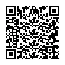 Codice QR per il numero di telefono +2694766232