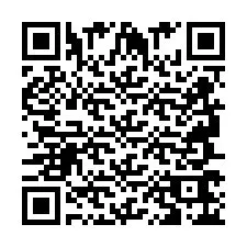 Codice QR per il numero di telefono +2694766234