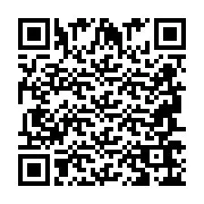 Codice QR per il numero di telefono +2694766275