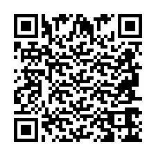 QR-code voor telefoonnummer +2694766289