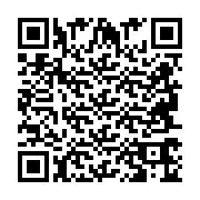 Código QR para número de teléfono +2694766406