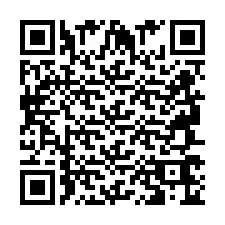 QR-code voor telefoonnummer +2694766420