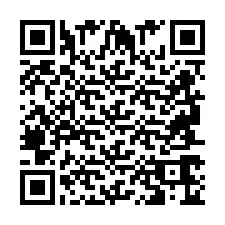 Código QR para número de telefone +2694766489