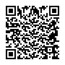 Código QR para número de telefone +2694766637