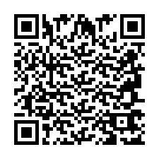 QR код за телефонен номер +2694767130