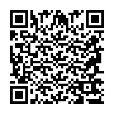 QR-код для номера телефона +2694767371