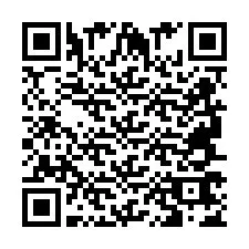 QR Code for Phone number +2694767433