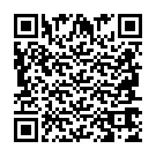 QR Code pour le numéro de téléphone +2694767488