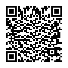 Codice QR per il numero di telefono +2694767494