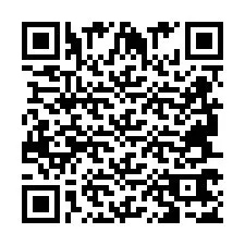 QR Code for Phone number +2694767513