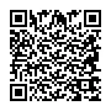 QR-код для номера телефона +2694767522