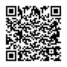 QR Code pour le numéro de téléphone +2694767546