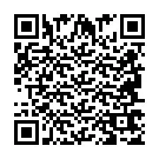 QR-code voor telefoonnummer +2694767556