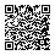 QR-code voor telefoonnummer +2694767559