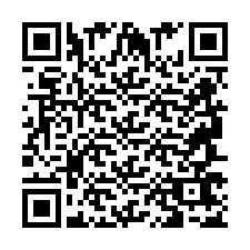 QR-code voor telefoonnummer +2694767571