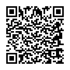 QR Code for Phone number +2694767584