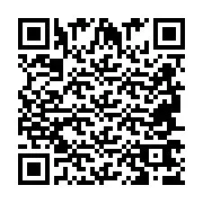 QR Code for Phone number +2694767637