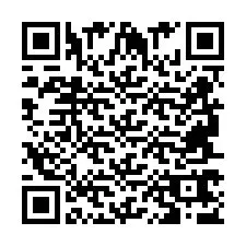 QR Code for Phone number +2694767647