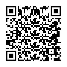 QR kód a telefonszámhoz +2694767669