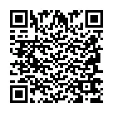 QR-code voor telefoonnummer +2694767674