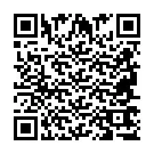 QR Code pour le numéro de téléphone +2694767737